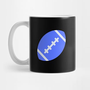 Blue American Football Mug